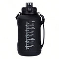 68OZ 2L Silicone Foldable Water Bottle Large Capacity Sports Water Cup with Handle Portable for Adult Gym Sports Outdoors