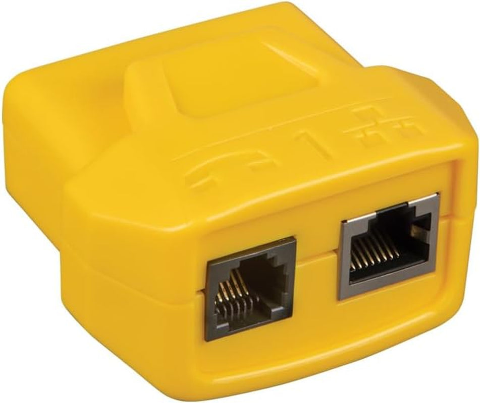 VDV501-851 Cable Tester Kit with Scout Pro 3 for Ethernet / Data, Coax / Video and Phone Cables, 5 Locator Remotes, Yellow