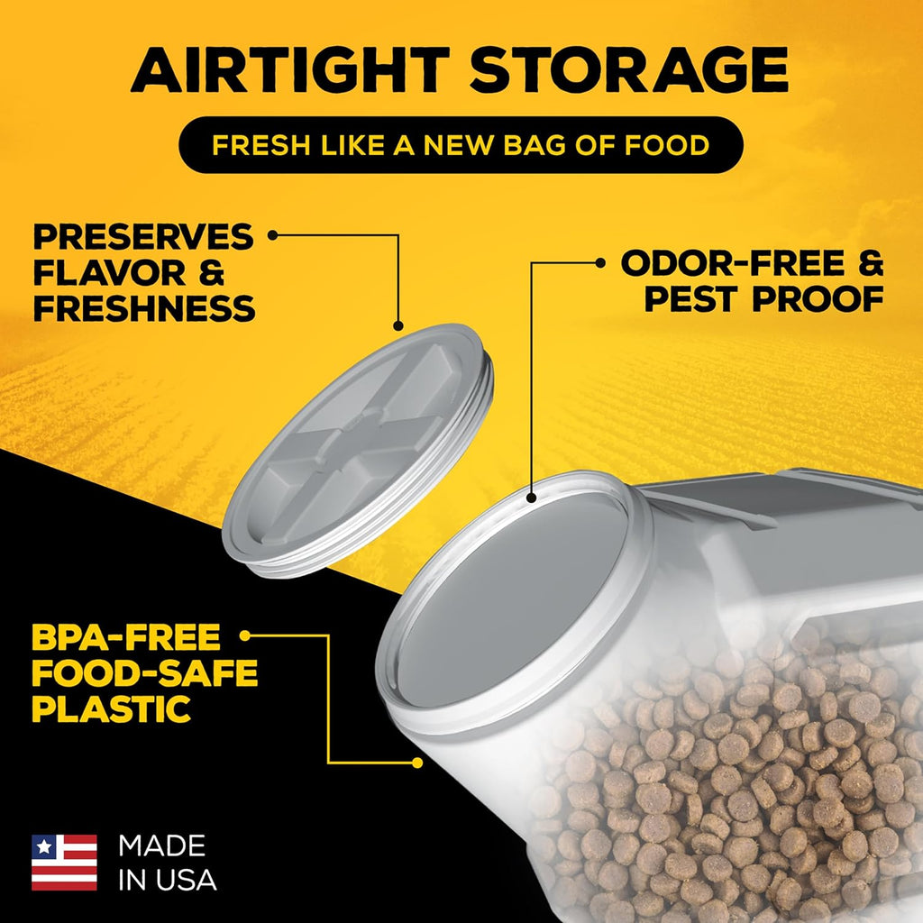Vittles Vault Stackable Airtight Pet Food Storage Container