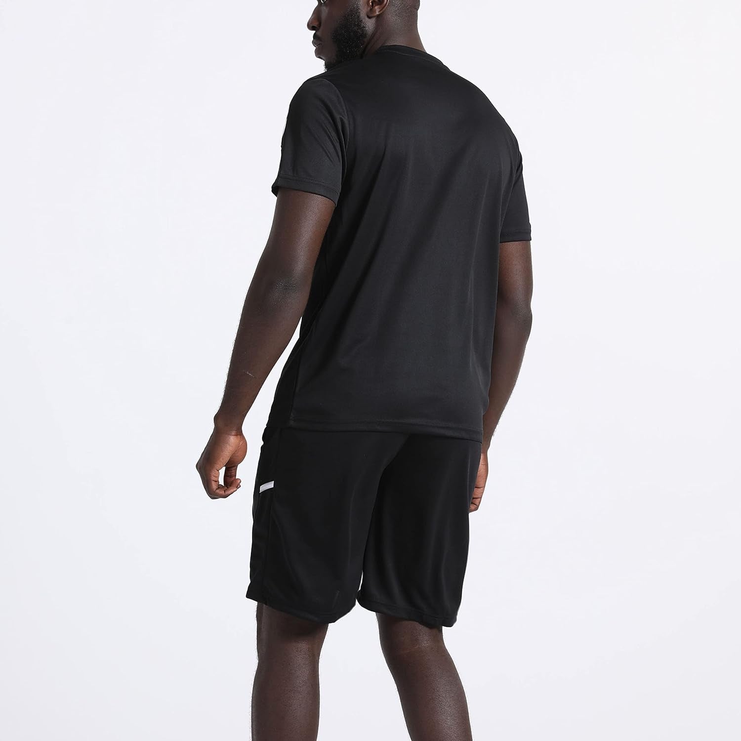 Men'S Workout Clothes Active Athletic Shorts Shirt Set 1 or 3 Pack for Basketball Football Exercise Training Running